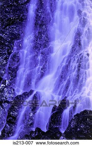 Waterfall View Large Photo Image Stock Photo - Waterfall. Fotosearch