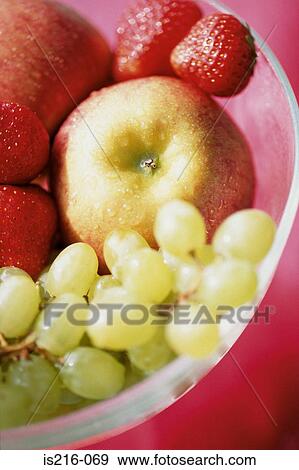 Stock Photo - Bowl of fruit. Fotosearch