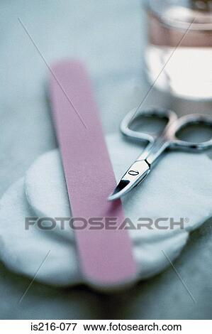 Manicure equipment View Large Photo Image Stock Photo - Manicure equipment. Fotosearch