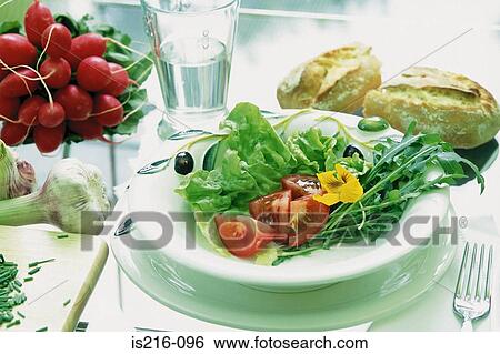 Salad View Large Photo Image Stock Photograph - Salad. Fotosearch