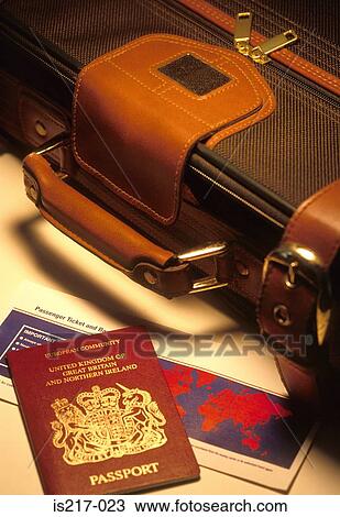 Suitcase and travel documents View Large Photo Image Stock Image - Suitcase and travel documents. Fotosearch