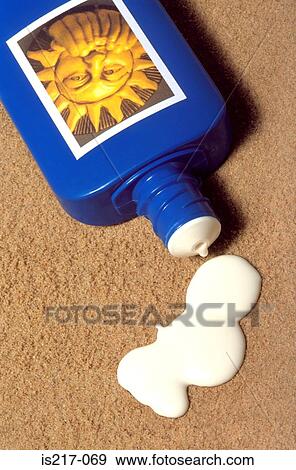 Stock Photo - Suncream. Fotosearch