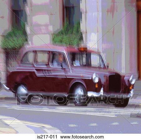 Stock Image - Taxi. Fotosearch