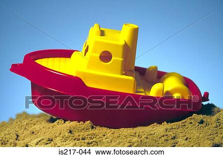 Picture - Toy speedboat. Fotosearch
