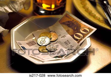 Waiter's tip View Large Photo Image Stock Photo - Waiter's tip. Fotosearch