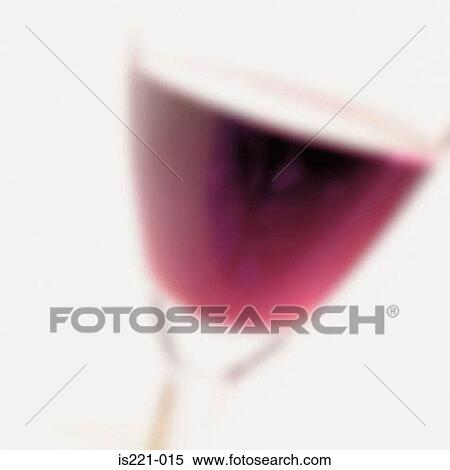 Stock Photography - Glass of red wine. Fotosearch