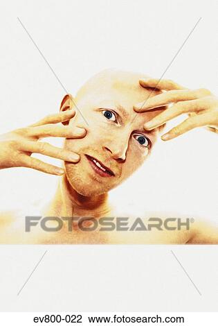 Stock Image - Portrait of man. Fotosearch