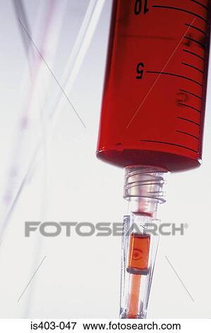 Stock Photo - Blood transfusion. Fotosearch