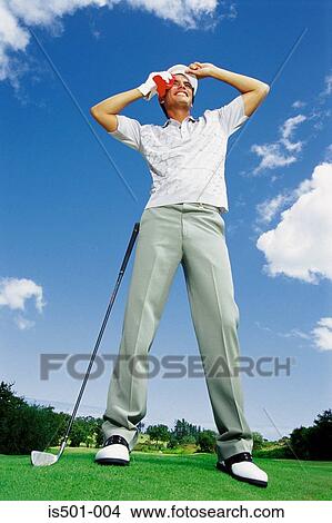 Man playing golf View Large Photo Image Picture - Man playing golf. Fotosearch