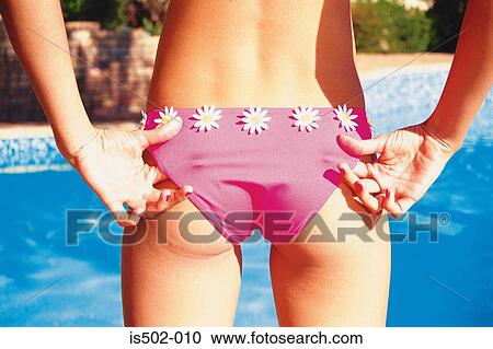 Stock Image - Female torso in bikini. Fotosearch