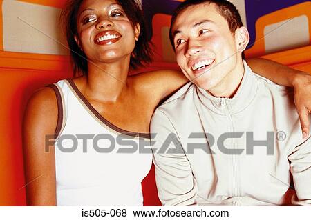 Man and woman together in nightclub View Large Photo Image Stock Photo - Man and woman together in nightclub. Fotosearch