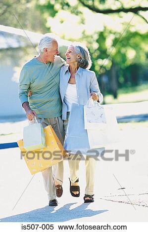 Stock Photography - Couple out walking. Fotosearch