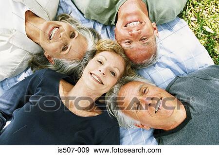 Stock Photo - Friends in the park. Fotosearch