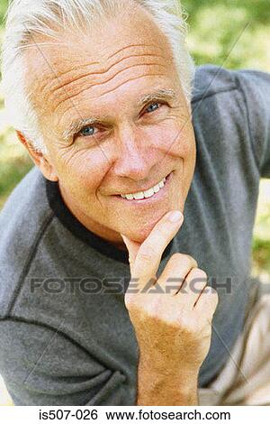 Stock Photograph - Portrait of a man. Fotosearch