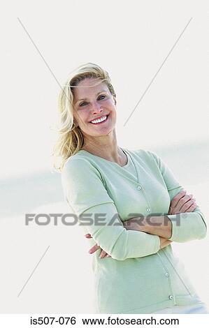 Stock Photograph - Portrait of a woman. Fotosearch