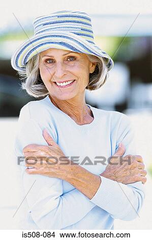 Picture - Ageing woman. Fotosearch