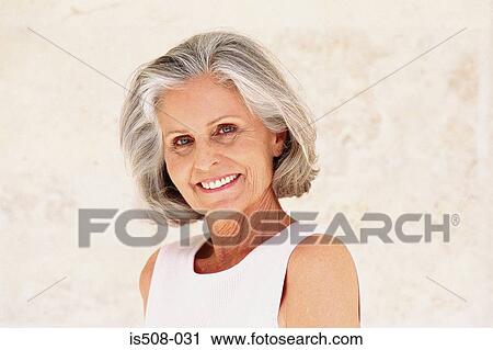 Stock Image - Ageing woman. Fotosearch