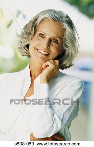 Stock Photo - Ageing woman. Fotosearch