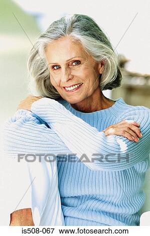 Ageing woman View Large Photo Image Stock Photo - Ageing woman. Fotosearch