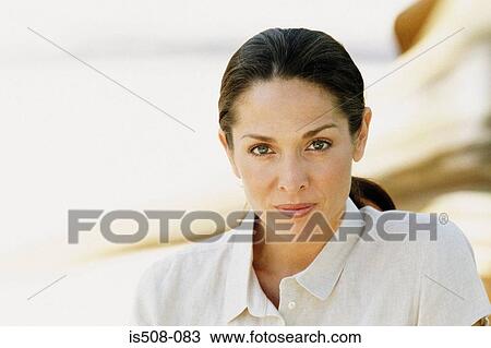Portrait of woman View Large Photo Image Stock Image - Portrait of woman. Fotosearch