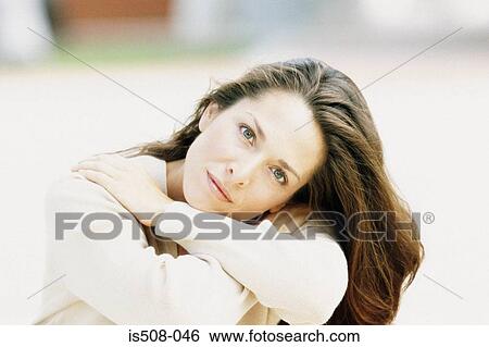 Portrait of woman View Large Photo Image Stock Photograph - Portrait of woman. Fotosearch