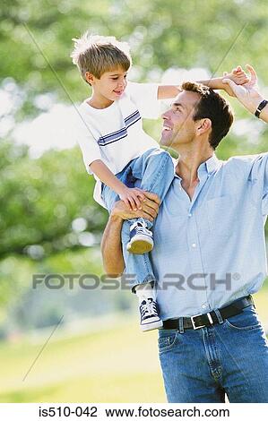 Father and son View Large Photo Image Stock Image - Father and son. Fotosearch