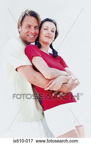 Man and woman embracing View Large Photo Image Stock Photo - Man and woman embracing. Fotosearch