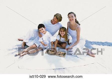 Portrait of a family View Large Photo Image Stock Photo - Portrait of a family. Fotosearch