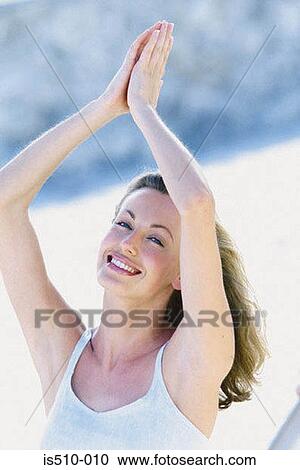 Stock Image - Portrait of a woman. Fotosearch