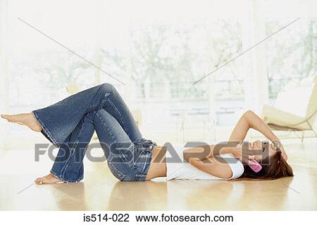 Woman talking on cellphone View Large Photo Image Stock Image - Woman talking on cellphone. Fotosearch