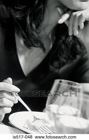Woman and food View Large Photo Image Stock Photo - Woman and food. Fotosearch
