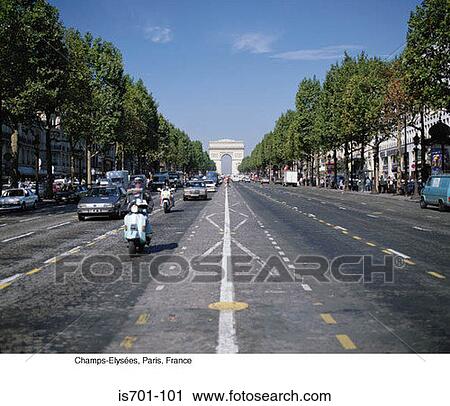 Champs-Elysées, Paris, France View Large Photo Image Stock Image - Champs-Elysées, Paris, France. Fotosearch