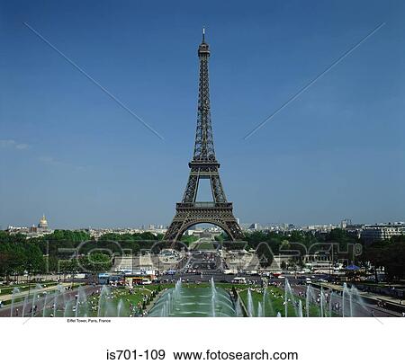 Stock Photo - Eiffel Tower, Paris, France. Fotosearch