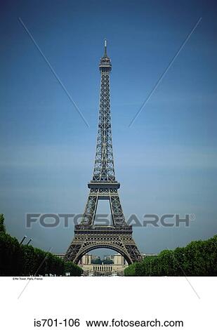 Eiffel Tower, Paris, France View Large Photo Image Stock Photograph - Eiffel Tower, Paris, France. Fotosearch