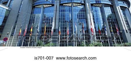European Parliament, Brussels, Belgium View Large Photo Image Stock Photo - European Parliament, Brussels, Belgium. Fotosearch