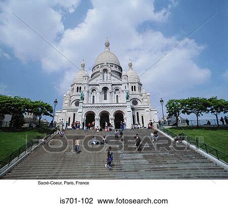 Sacré-Coeur, Paris, France View Large Photo Image Stock Image - Sacré-Coeur, Paris, France. Fotosearch