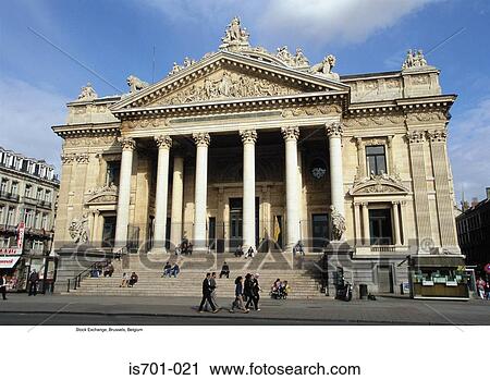 Stock Exchange, Brussels, Belgium View Large Photo Image Stock Image - Stock Exchange, Brussels, Belgium. Fotosearch