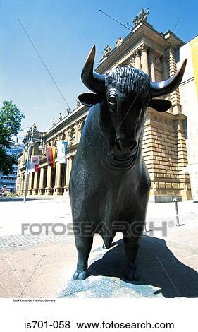 Stock Photo - Stock Exchange, Frankfurt, Germany. Fotosearch