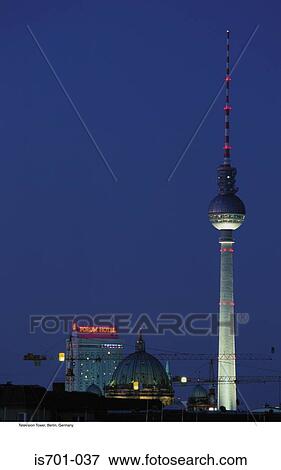 Television Tower, Berlin, Germany View Large Photo Image Stock Photo - Television Tower, Berlin, Germany. Fotosearch
