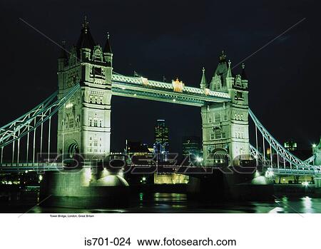 Picture - Tower Bridge, London, Great Britain. Fotosearch