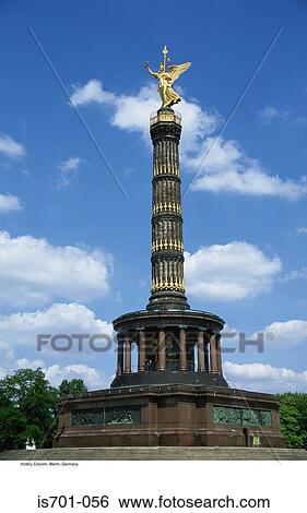 Victory Column, Berlin, Germany View Large Photo Image Stock Photograph - Victory Column, Berlin, Germany. Fotosearch