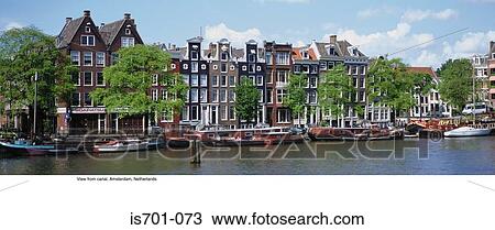 View from canal, Amsterdam, Netherlands View Large Photo Image Stock Image - View from canal, Amsterdam, Netherlands. Fotosearch