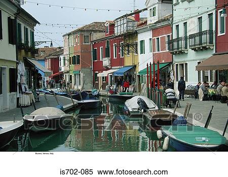 Burano, Venice, Italy View Large Photo Image Stock Photography - Burano, Venice, Italy. Fotosearch