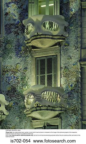 Casa Batlló, Barcelona, Spain View Large Photo Image Picture - Casa Batlló, Barcelona, Spain. Fotosearch
