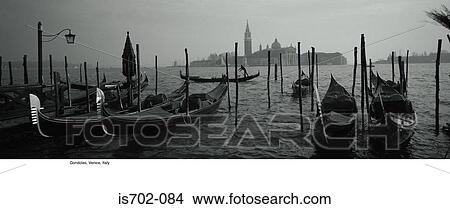 Gondolas, Venice, Italy View Large Photo Image Picture - Gondolas, Venice, Italy. Fotosearch