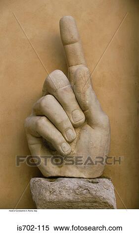 Hand of Constantine II, Rome, Italy View Large Photo Image Stock Photography - Hand of Constantine II, Rome, Italy. Fotosearch