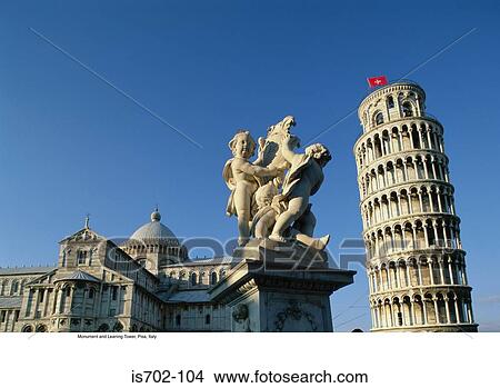 Monument and Leaning Tower, Pisa, Italy View Large Photo Image Picture - Monument and Leaning Tower, Pisa, Italy. Fotosearch