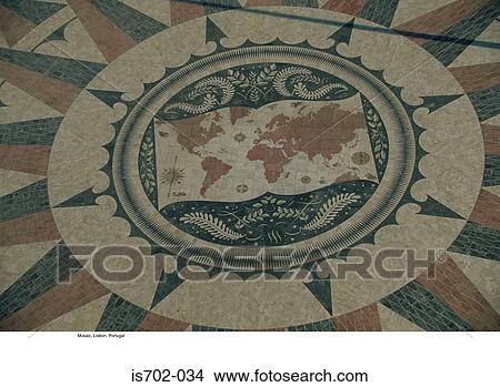 Mosaic, Lisbon, Portugal View Large Photo Image Picture - Mosaic, Lisbon, Portugal. Fotosearch