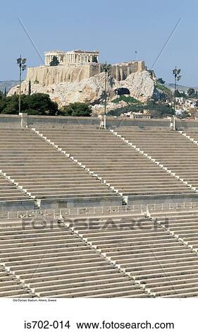 Picture - Old Olympic Stadium, Athens, Greece. Fotosearch