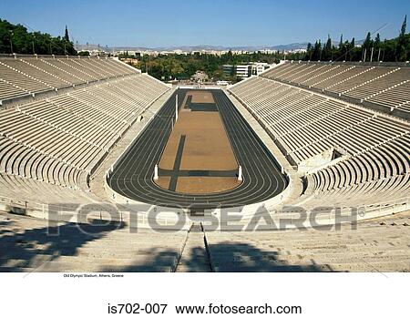 Old Olympic Stadium, Athens, Greece View Large Photo Image Stock Photo - Old Olympic Stadium, Athens, Greece. Fotosearch